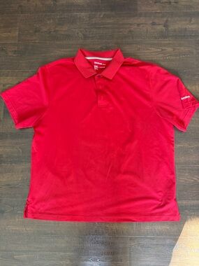 Reebok Bold Red Men’s Polo